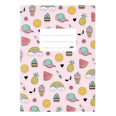 Sešit 523 MFP Pop stickers