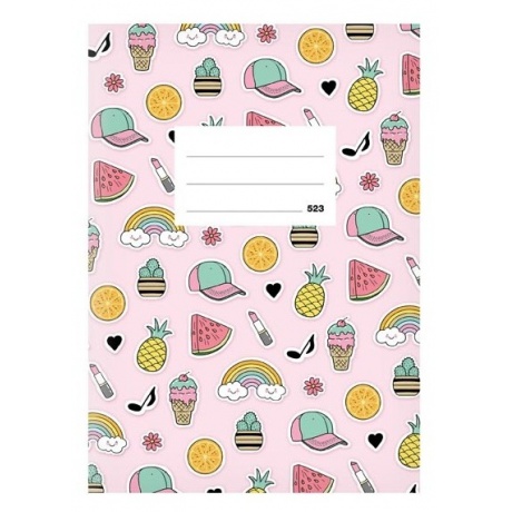 Sešit 523 MFP Pop stickers