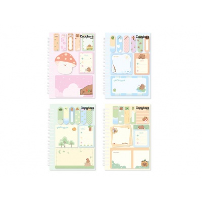 Bloček samolepicí Capybara set