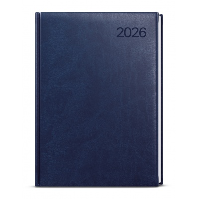 Diář 2026 denní A4 Goliáš modrý