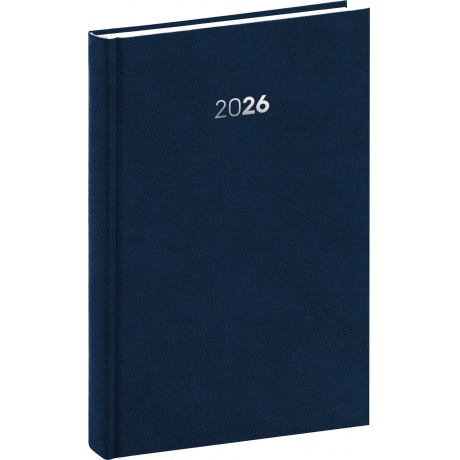 Diář 2026 Denní A5 Balakron modrý