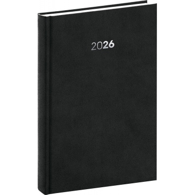 Diář 2026 Denní A5 Balakron černý