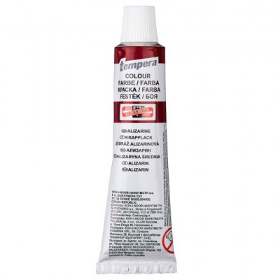 Tempera 16ml tmavě červená Kohinoor