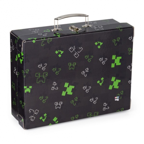 Kufřík lamino hranatý A4 Green cube