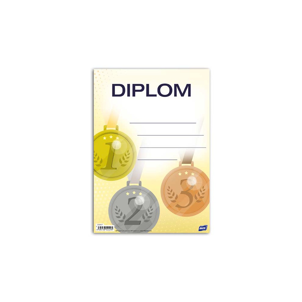Diplom A5 Medaile Diplom A5 Medaile