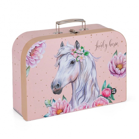 Kufřík lamino 34 cm Kůň Romantic