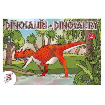 Omalovánky A5 LUX Dinosauři 2