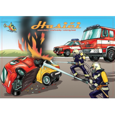 Omalovánky A5 LUX Hasiči