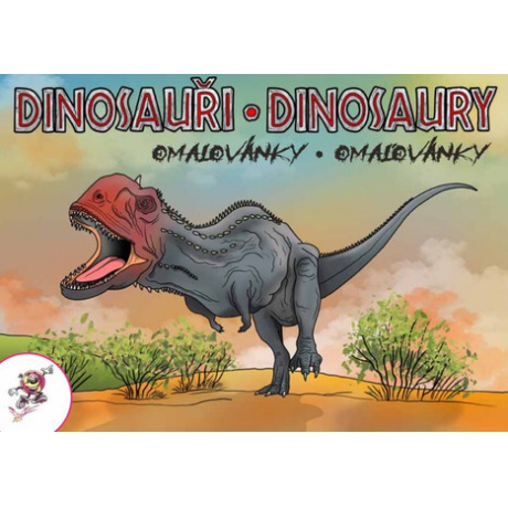 Omalovánky A5 LUX Dinosauři