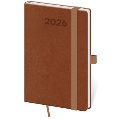 Diář 2026 Týdenní kapesní Print pop mousse