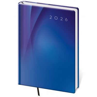 Diář 2026 Denní Vario Blue