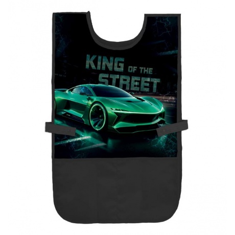 Zástěra do výtvarky pončo Auto