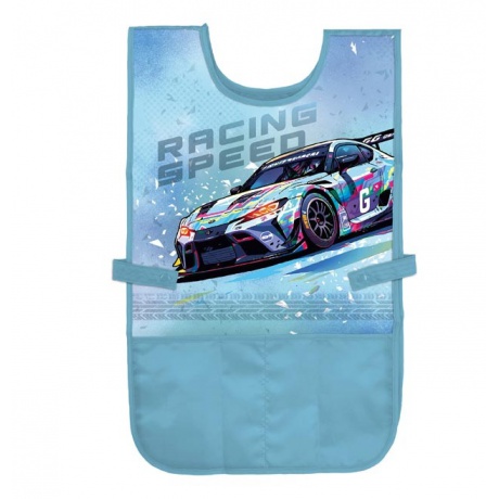 Zástěra do výtvarky pončo Auto