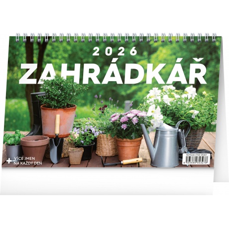 Stolní kalendář 2026 Zahrádkář