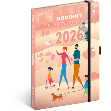 Rodinný diář pomocník všech rodičů 2026