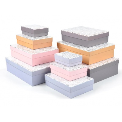 Dárková krabička D-L006-A Pastel 2