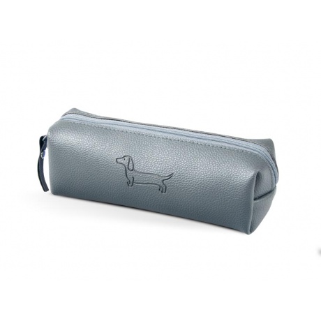 Pouzdro etue mini Sausage Dog šedé