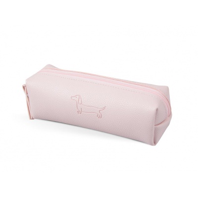 Pouzdro etue mini Sausage Dog růžové