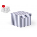 Dárková krabička C-C009-C Proužky