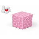 Dárková krabička C-C009-B Puntíky