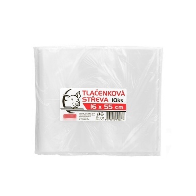 Tlačenkové střeva 16x55cm, 10ks