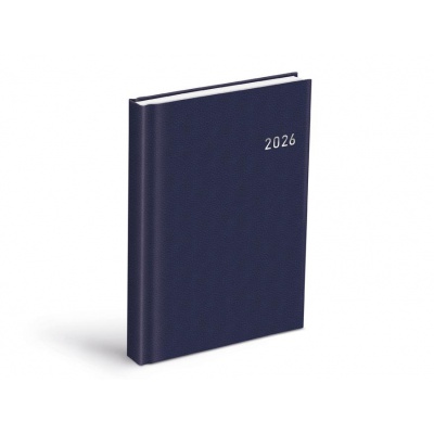 Diář 2026 D801 denní Modrý