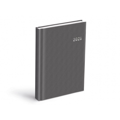 Diář 2026 D801 denní Šedý