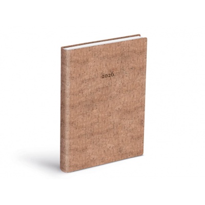 Diář 2026 D801 denní Soft LUX Cork