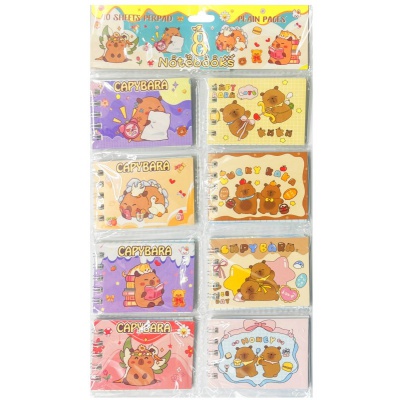 Deníček linkovaný A8 Capybara