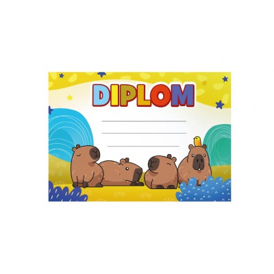 Diplom A5 Capybara