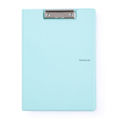 Psací podložka s klipem A4 zavírací Pastelini zelená