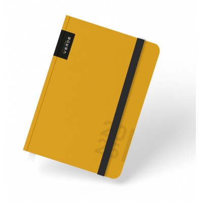 Diář A6 týdenní 2026 VERDE hořčice