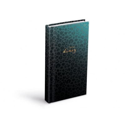 Diář 2026 D802 denní Ombre leopard