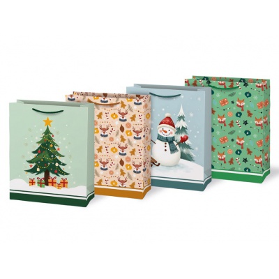 Taška dárková T5 vánoční V35