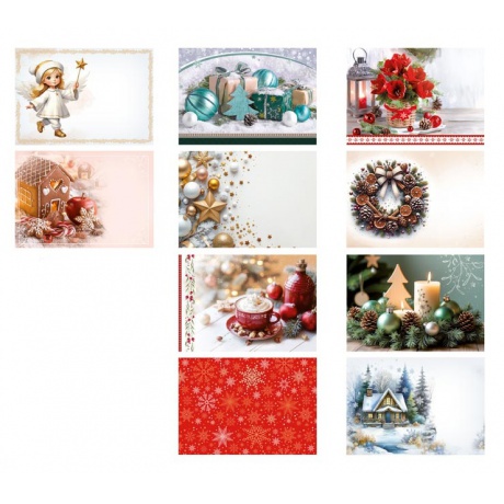 Obálka C6 vánoční