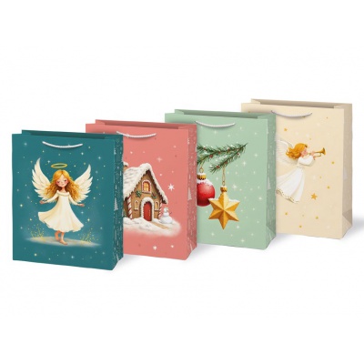 Taška dárková T5 vánoční V56