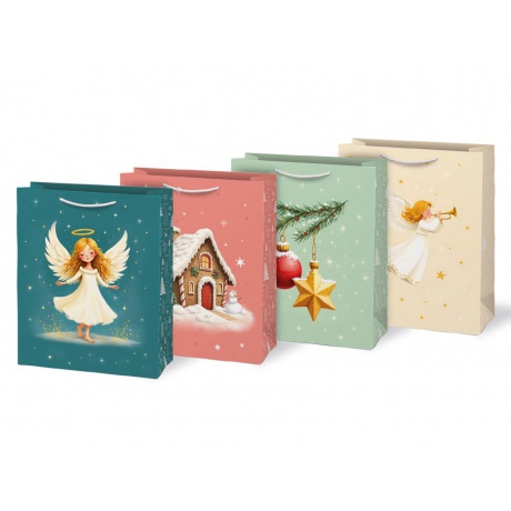 Taška dárková T5 vánoční V56