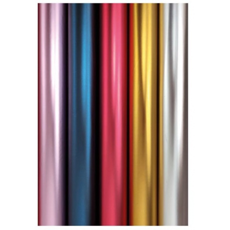 Balící fólie v roli metalická matná, 70cmx4m