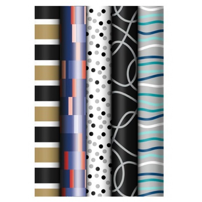 Balící papír dárkový 200x70cm mix č.8