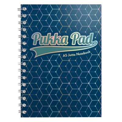 Blok kroužkový A5 Pukka Pad GLEE tmavě modrý