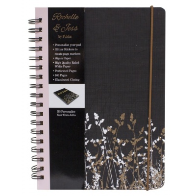 Blok kroužkový B5 Pukka s gumkou