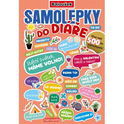 Samolepky do diáře