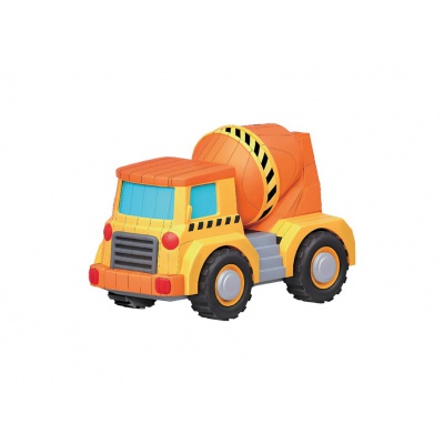 3D samolepkový model Stavební stroje