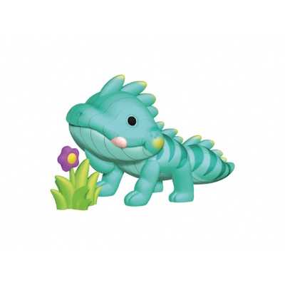 3D samolepkový model Leguán