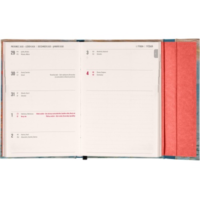 Týdenní magnetický diář 2026 Claude Monet