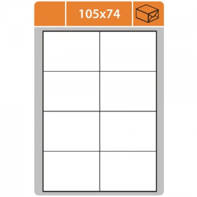 Etikety A4 105 x 74 mm Louisa, 100ks