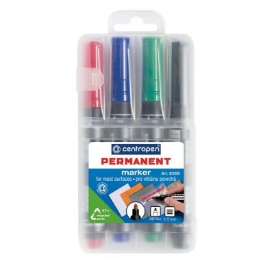 Popisovač Centropen 8566 sada 4 ks