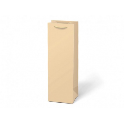 Taška dárková na láhev T12 béžová