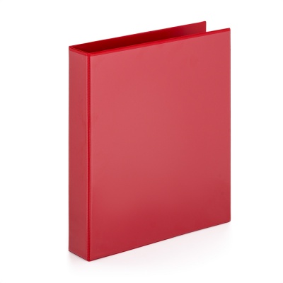 Pořadač PVC 4kroužek D30 červený