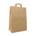 Taška papírová 32x16x39cm hnědá, 50ks